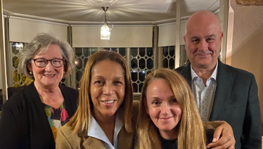 Iain Dale with Sally Ann Marks, Helen Grant MP and Louise Brice